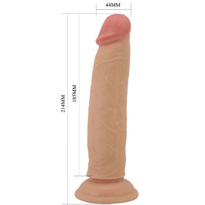 PRETTY LOVE - KEON DILDO REALÍSTICO 21 CM NATURAL - CandyHot - Foto 6