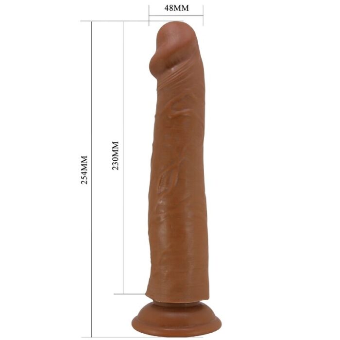 PRETTY LOVE - SHARIFE DILDO REALÍSTICO 25 CM MULATO - CandyHot - Foto 5