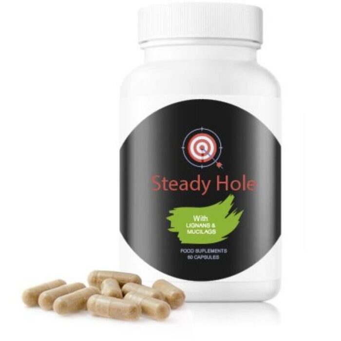 500 COSMETICS - U-STEADY HOLE COMPRIMIDOS PARA LA SALUD DEL TRÁNSITO INTESTINAL - 60 CÁPSULAS - CandyHot - Foto 1