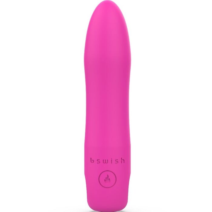 B SWISH - BCUTE INFINITE HEAT CLASSIC VIBRADOR CALENTABLE ROSA - CandyHot - Foto 1