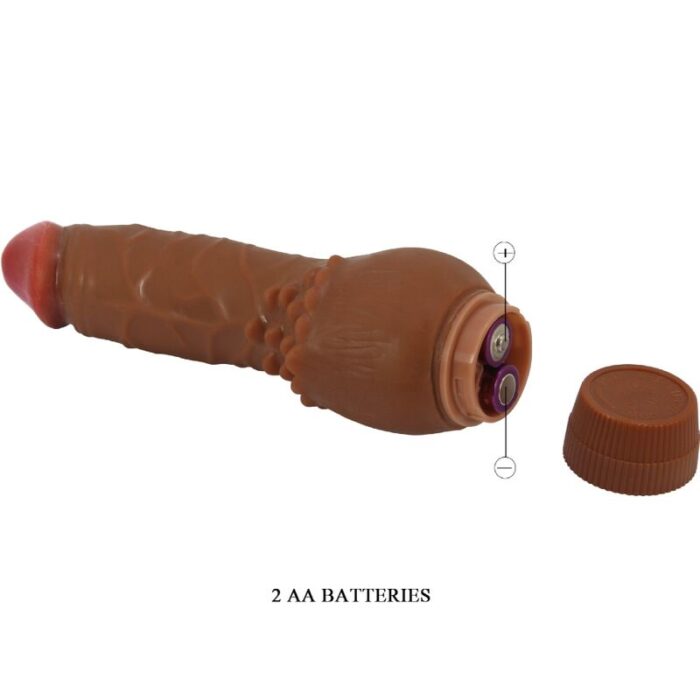 BAILE - BARBARA VIBRADOR REALÍSTICO 19.5 CM MULATO - CandyHot - Foto 4