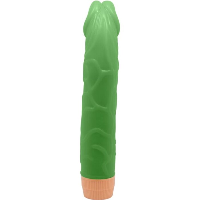 BAILE - BILL VIBRADOR REALÍSTICO 22.5 CM VERDE - CandyHot - Foto 3