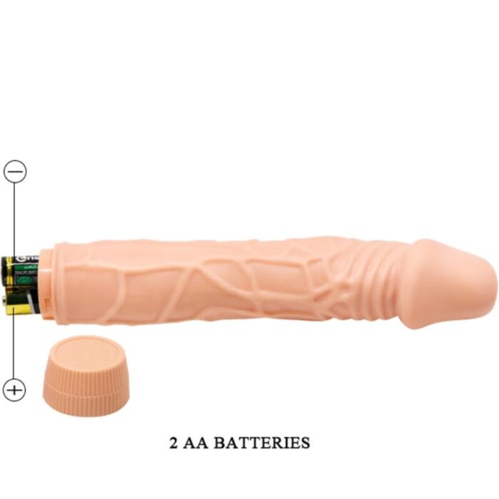 BAILE - BOB VIBRADOR REALÍSTICO 22.5 CM NATURAL - CandyHot - Foto 3