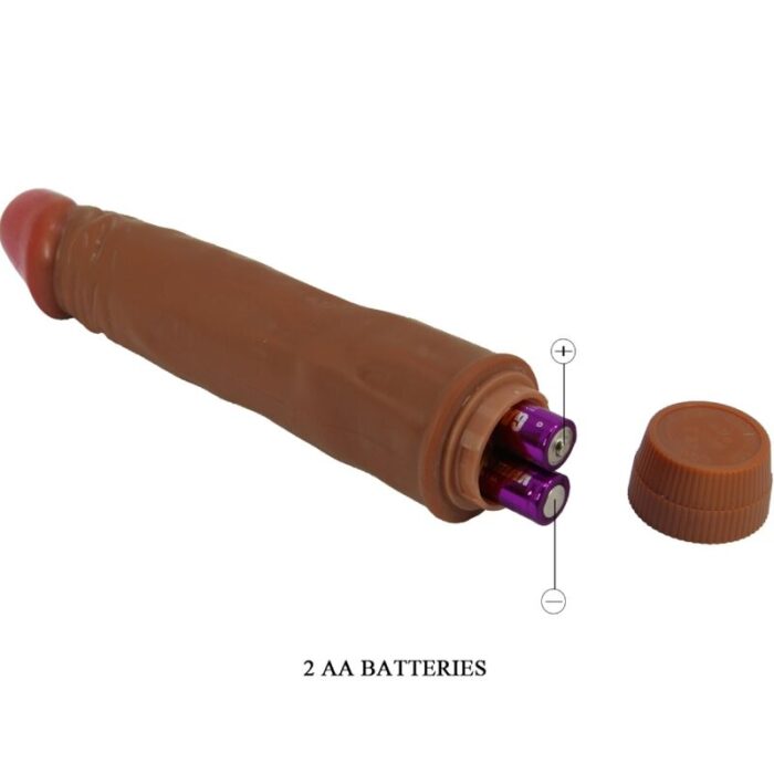 BAILE - DWARF VIBRADOR REALÍSTICO 21 CM MULATO - CandyHot - Foto 3