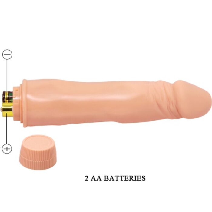 BAILE - DWARF VIBRADOR REALÍSTICO 21 CM NATURAL - CandyHot - Foto 3