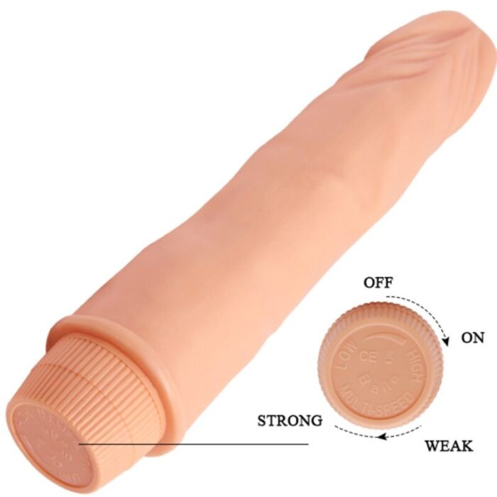 BAILE - DWARF VIBRADOR REALÍSTICO 21 CM NATURAL - CandyHot - Foto 5