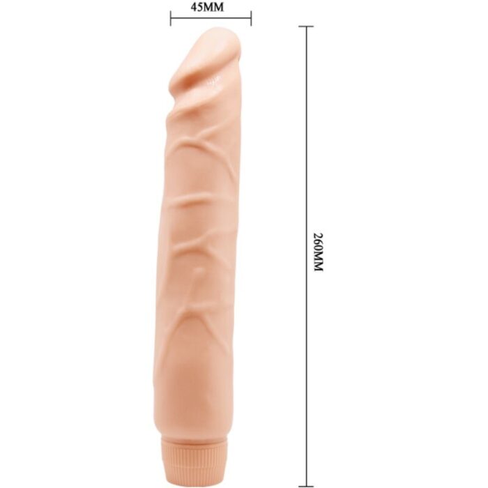 BAILE - JACK VIBRADOR REALÍSTICO 26 CM NATURAL - CandyHot - Foto 5
