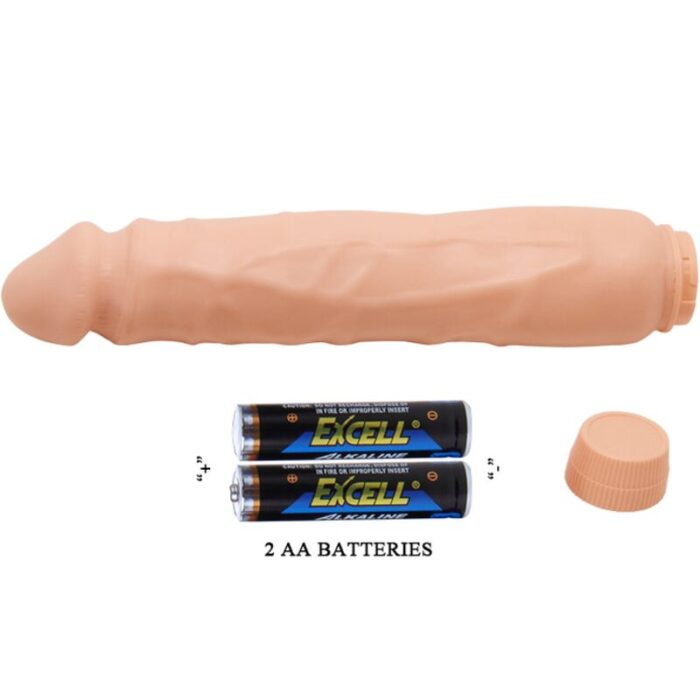 BAILE - JACK VIBRADOR REALÍSTICO 26 CM NATURAL - CandyHot - Foto 6