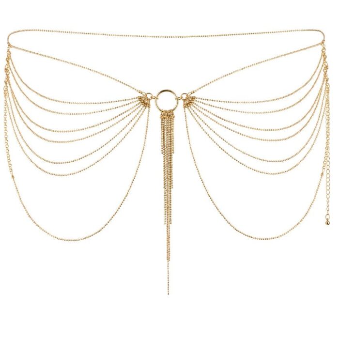 BIJOUX - MAGNIFIQUE JOYA DE CADENAS METLICAS PARA CINTURA DORADA - CandyHot - Foto 2