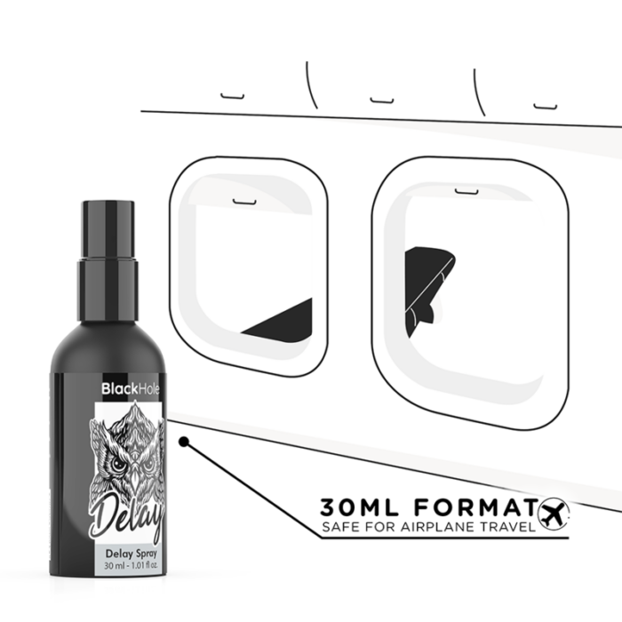 BLACK HOLE - SPRAY RETARDANTE STUDY FORTE 30 ML - CandyHot - Foto 4