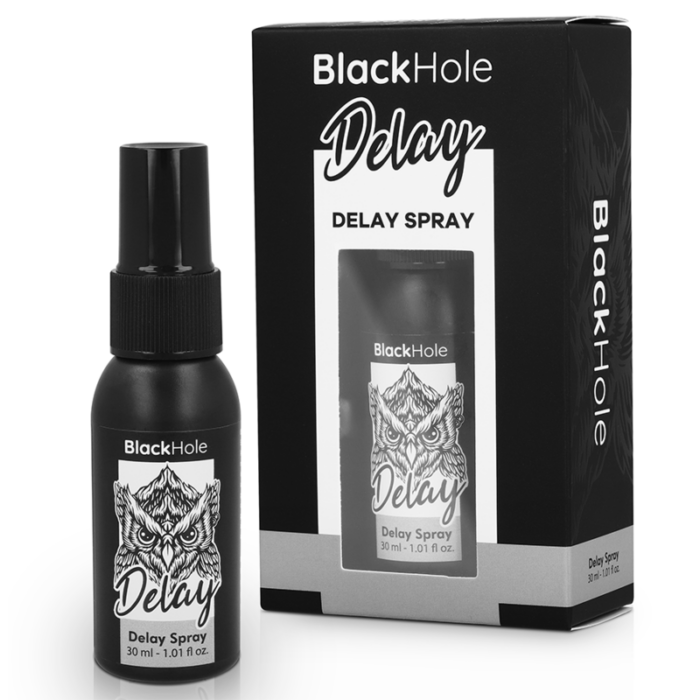 BLACK HOLE - SPRAY RETARDANTE STUDY FORTE 30 ML - CandyHot - Foto 1