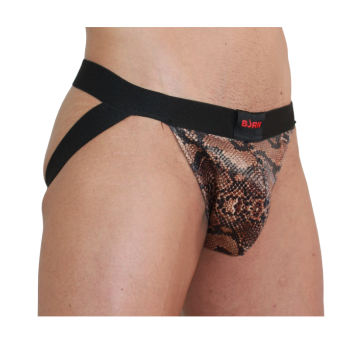 BURN - 002 JOCK SNAKE NEGRO M - CandyHot - Foto 2
