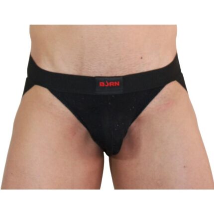 BURN - 003 JOCK BRILLANTE NEGRO L - CandyHot - Foto 1