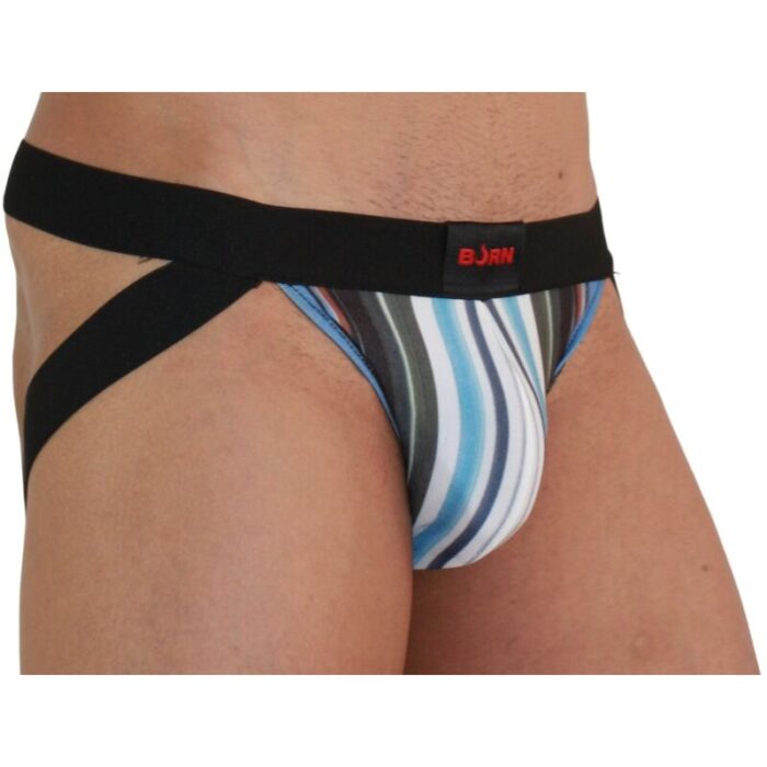BURN - 009 JOCK MULTICOLOR / NEGRO S - CandyHot - Foto 2