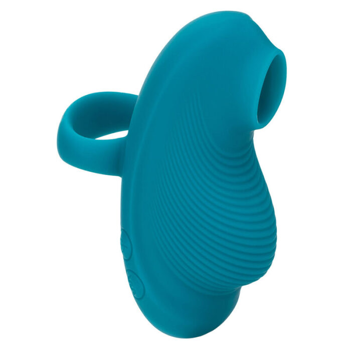 CALEXOTICS - ENVY MASAJEADOR DE BOLA RODANTE 7 VIBRACIONES AZUL - CandyHot - Foto 2