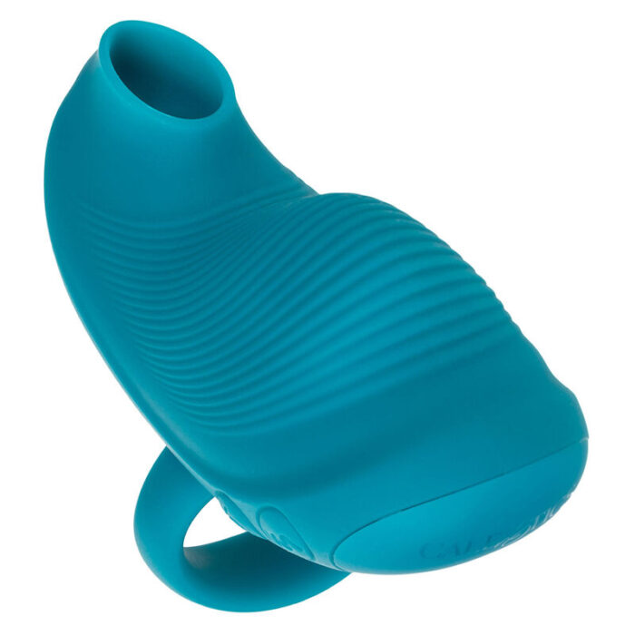 CALEXOTICS - ENVY MASAJEADOR DE BOLA RODANTE 7 VIBRACIONES AZUL - CandyHot - Foto 4