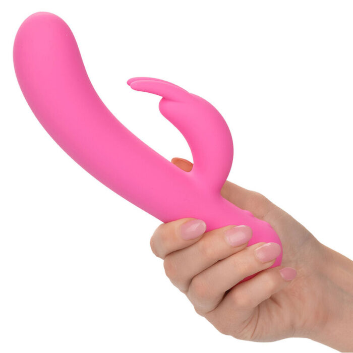 CALEXOTICS - FIRST TIME VIBRADOR RABBIT RECARGABLE ROSA - CandyHot - Foto 6