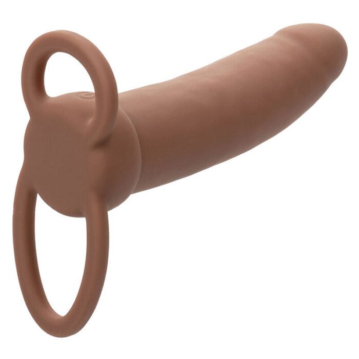 CALEXOTICS - MAXX DOBLE PENETRADOR GRUESO 10 VIBRACIONES MULATO - CandyHot - Foto 4