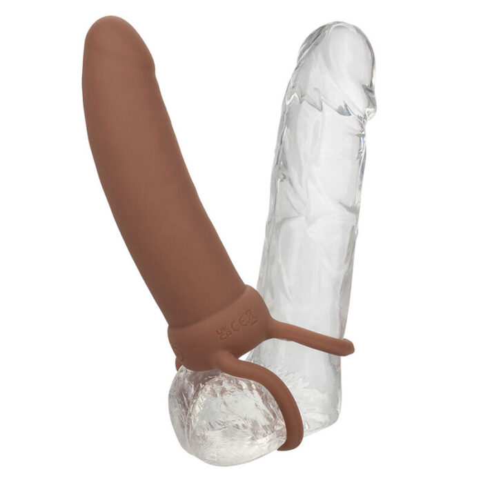 CALEXOTICS - MAXX DOBLE PENETRADOR GRUESO 10 VIBRACIONES MULATO - CandyHot - Foto 6
