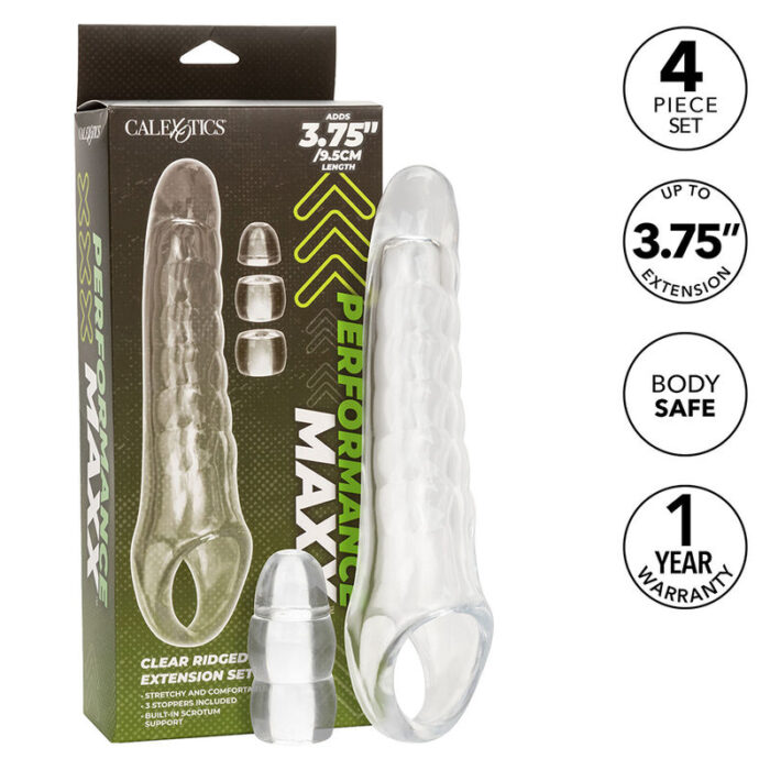 CALEXOTICS - MAXX EXTENSOR DE PENE AJUSTABLE TRANSPARENTE - CandyHot - Foto 2