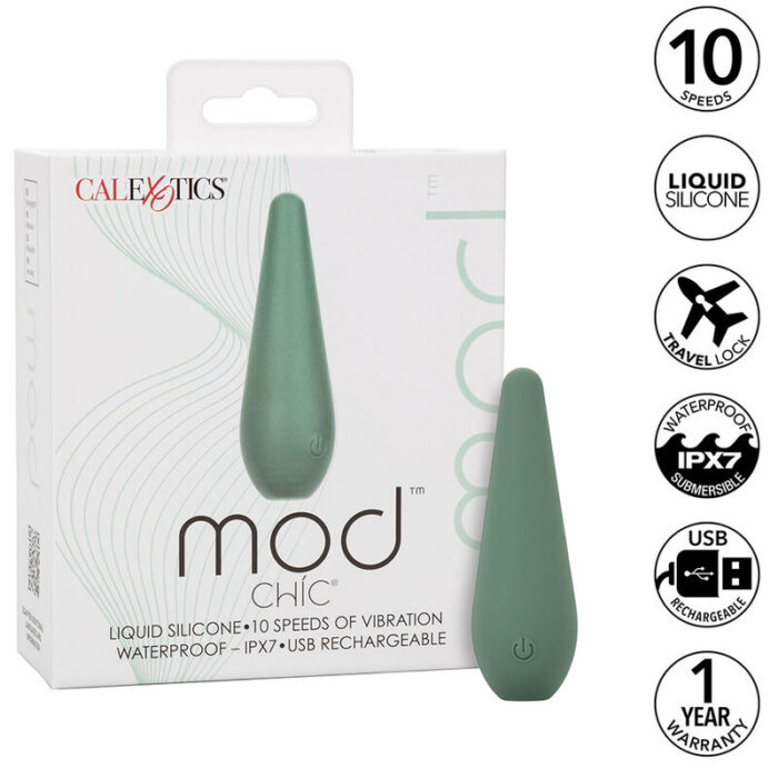 CALEXOTICS - MOD CHIC ESTIMULADOR VERDE - CandyHot - Foto 1