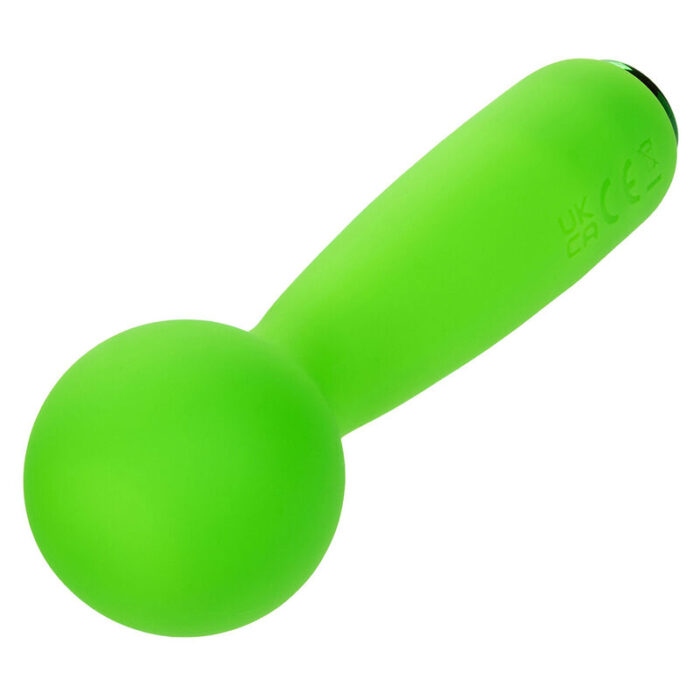CALEXOTICS - NEON VIBES THE BUBBLY VIBE MINI MASAJEADOR 10 VIBRACIONES VERDE - CandyHot - Foto 3