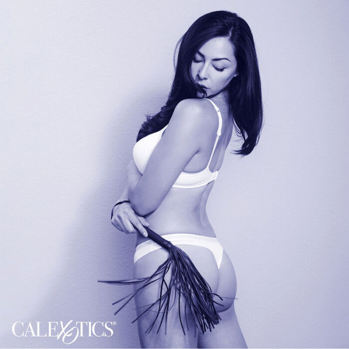 CALEXOTICS - NOCTURNAL AZOTADOR CUERO NEGRO - CandyHot - Foto 6