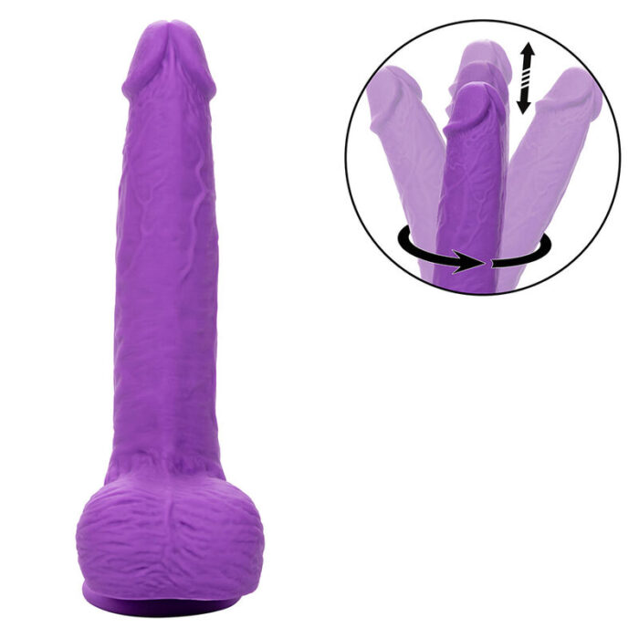 CALEXOTICS - STUDS VIBRADOR RECARGABLE Y GIRATORIO 10 VIBRACIONES VIOLETA - CandyHot - Foto 6