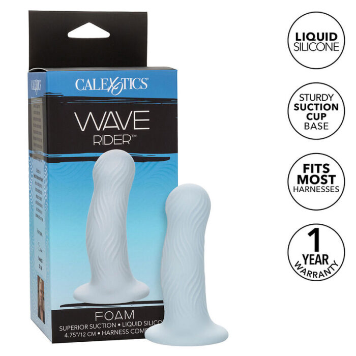 CALEXOTICS - WAVE RIDER PLUG ANAL ESPUMA AZUL - CandyHot - Foto 1