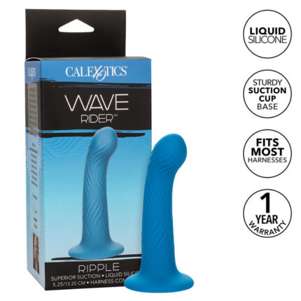 CALEXOTICS - WAVE RIDER RIPPLE PLUG ANAL AZUL - CandyHot - Foto 1