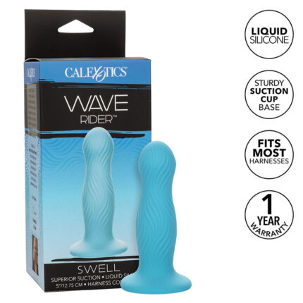 CALEXOTICS - WAVE RIDER SWELL PLUG ANAL AZUL - CandyHot - Foto 1