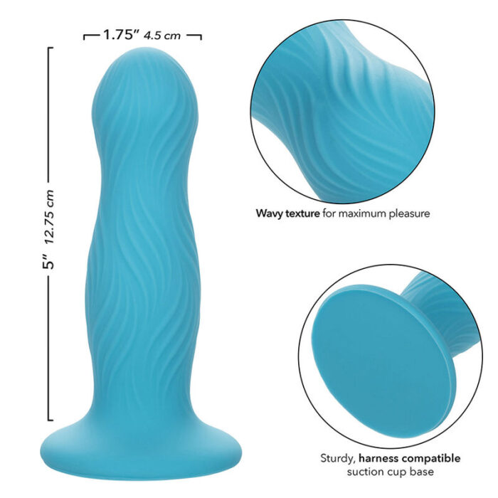 CALEXOTICS - WAVE RIDER SWELL PLUG ANAL AZUL - CandyHot - Foto 6