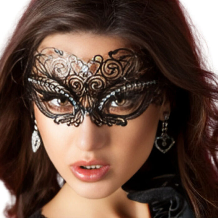 CHILIROSE - CR 3706 MASCARA ANTIFAZ NEGRO - CandyHot - Foto 2