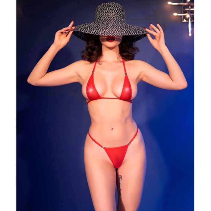 CHILIROSE - CR 4840 MICRO BIKINI ROJO S/M - CandyHot - Foto 6