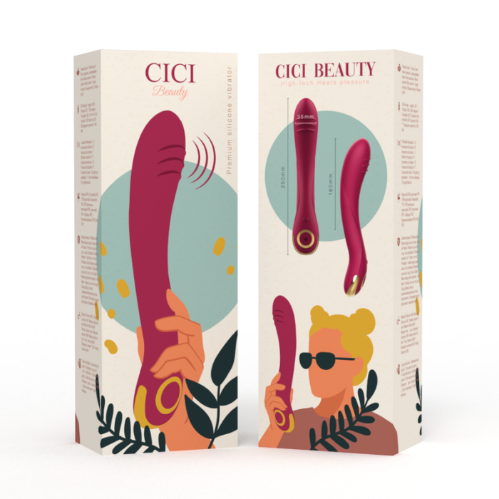 CICI BEAUTY - PREMIUM SILICONE G-SPOT VIBRATOR - CandyHot - Foto 6