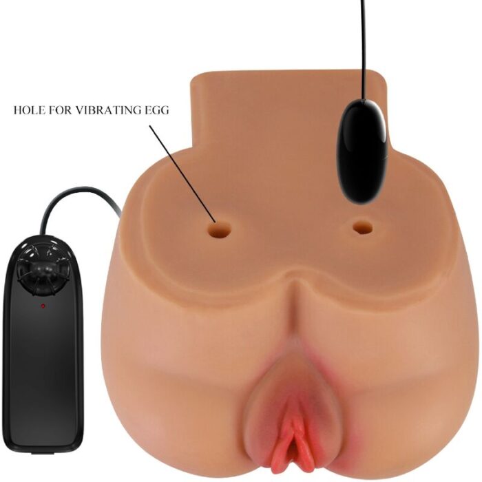 CRAZY BULL - KYLIE TRASERO VIBRADOR CON VAGINA Y ANO REALÍSTICO NATURAL CONTROL REMOTO - CandyHot - Foto 6