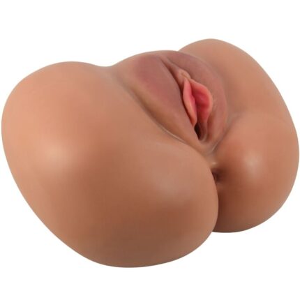 CRAZY BULL - LUNA TRASERO VIBRADOR CON VAGINA Y ANO REALÍSTICO NATURAL CONTROL REMOTO - CandyHot - Foto 2