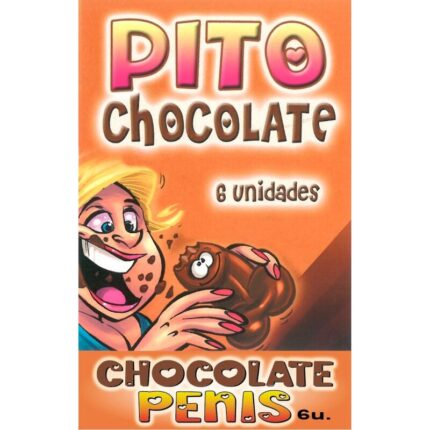 DIABLO PICANTE - CAJA 6 CHOCOLATINAS FORMA PENE - CandyHot - Foto 1