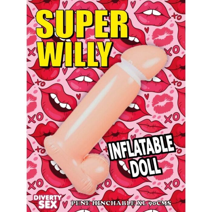 DIABLO PICANTE - PENE HINCHABLE 100 CM - CandyHot - Foto 1