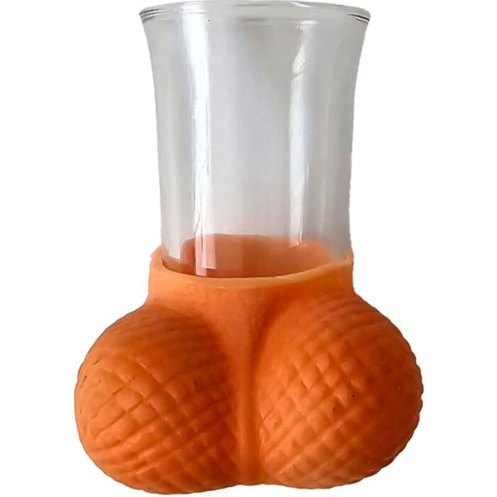 DIABLO PICANTE - VASO CHUPITO CRISTAL CON HUEVOS NATURAL - CandyHot - Foto 1