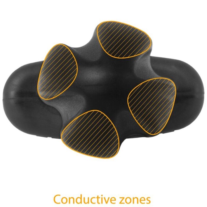 ELECTRASTIM - TARTARUS PLUG ANAL SILICONA QUADRIPOLAR NEGRO - CandyHot - Foto 5