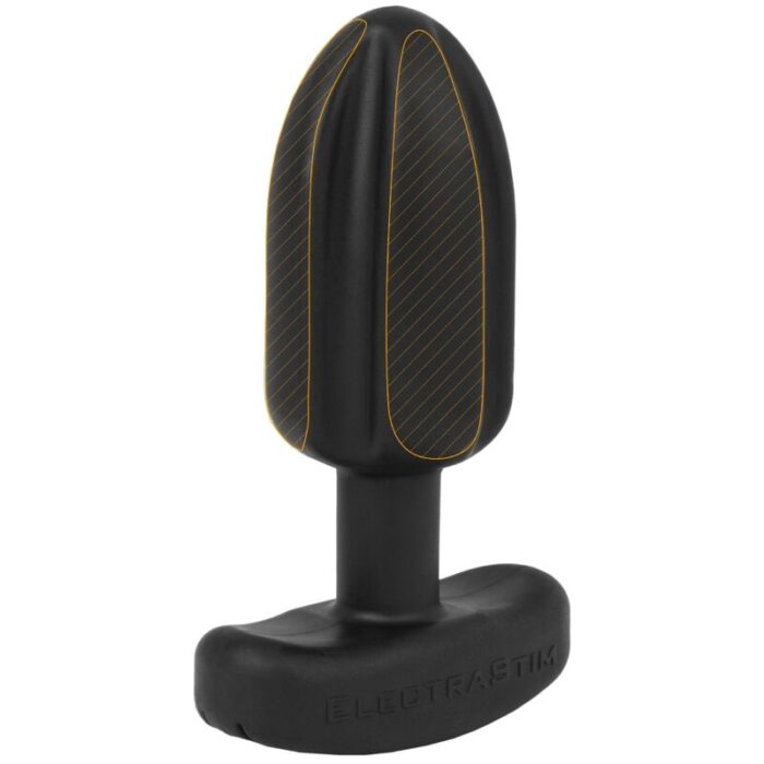 ELECTRASTIM - TARTARUS PLUG ANAL SILICONA QUADRIPOLAR NEGRO - CandyHot - Foto 1