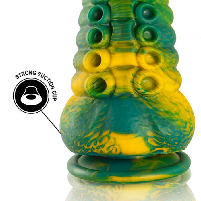 EPIC - CETUS DILDO TENTÁCULO VERDE TAMAÑO PEQUEÑO - CandyHot - Foto 6