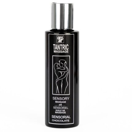 EROS-ART - ACEITE MASAJE TANTRICO NATURAL Y AFRODISÍACO CHOCOLATE 100 ML - CandyHot - Foto 2