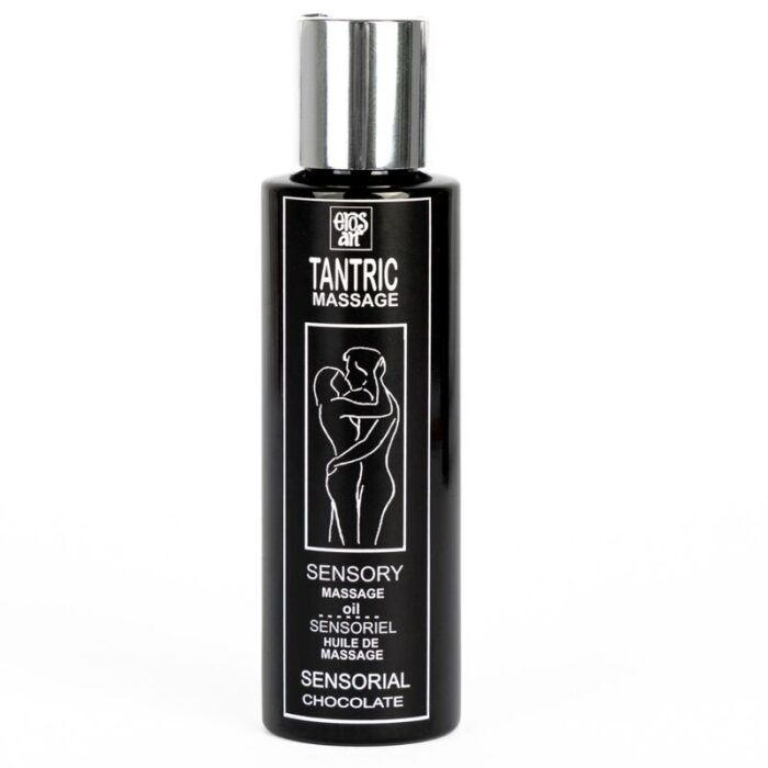 EROS-ART - ACEITE MASAJE TANTRICO NATURAL Y AFRODISÍACO CHOCOLATE 100 ML - CandyHot - Foto 2