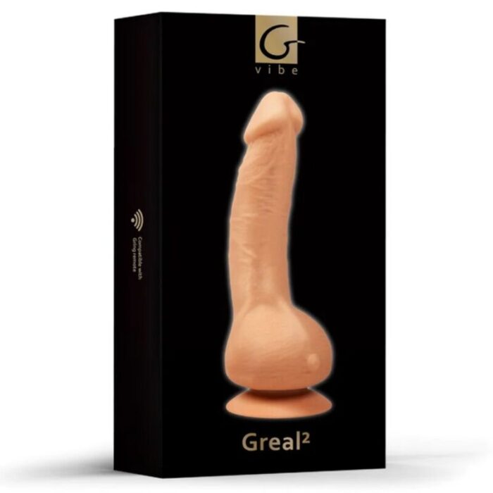 G-VIBE - GREAL 2 VIBRADOR REALÍSTICO NATURAL - CandyHot - Foto 4