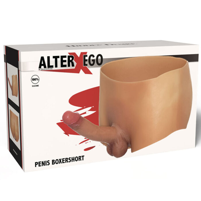 HIDDEN DESIRE - ALTER EGO BÓXER CON PENE 18 CM NATURAL TALLA L - CandyHot - Foto 6