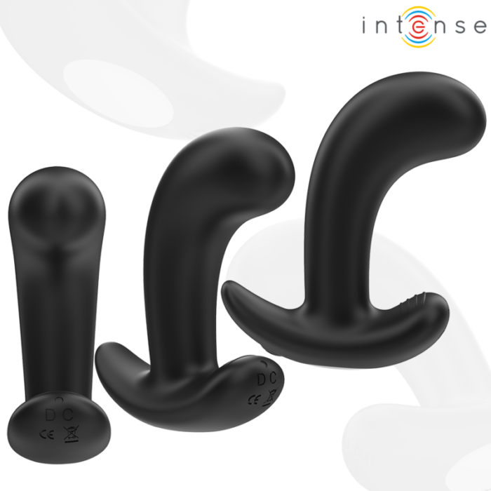 INTENSE - CHANDLER PLUG ANAL 10 VIBRACIONES NEGRO CONTROL REMOTO - CandyHot - Foto 4