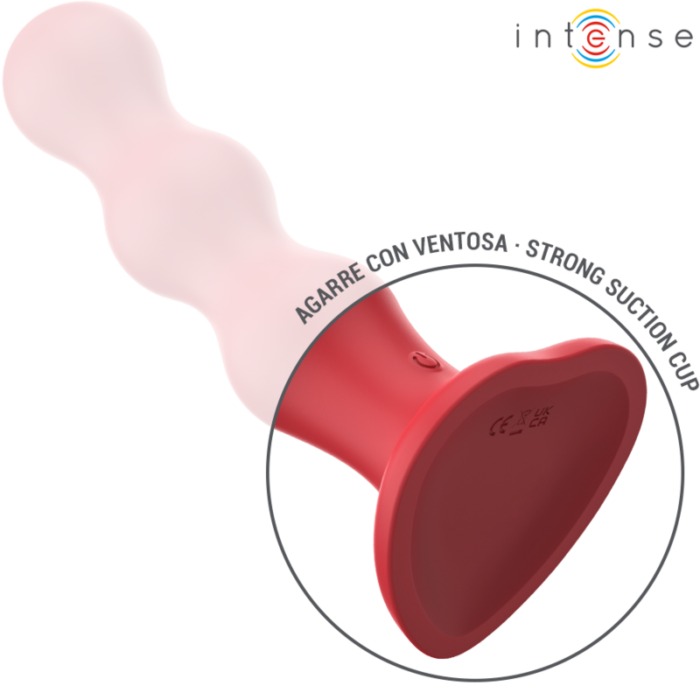 INTENSE - CODY VIBRADOR CON VENTOSA ROJO CONTROL REMOTO - CandyHot - Foto 5