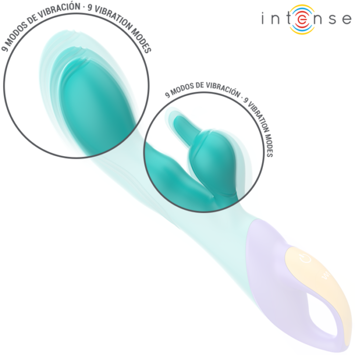 INTENSE - FRED VIBRADOR RABBIT AZUL - CandyHot - Foto 3